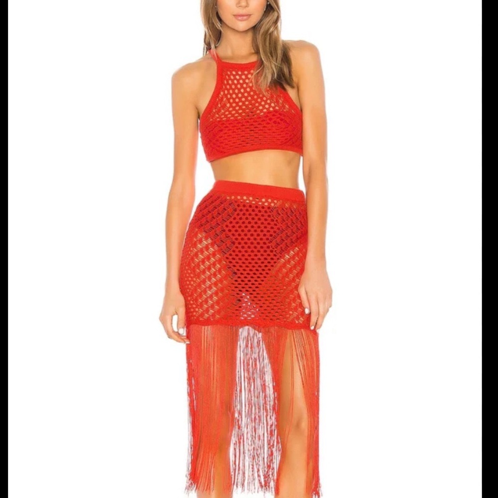 Camila Coelho Crochet Beach Set